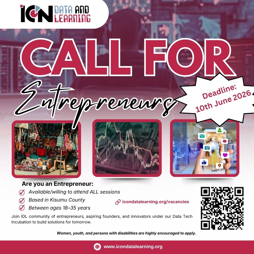 ICON Data and Learning Vacancy